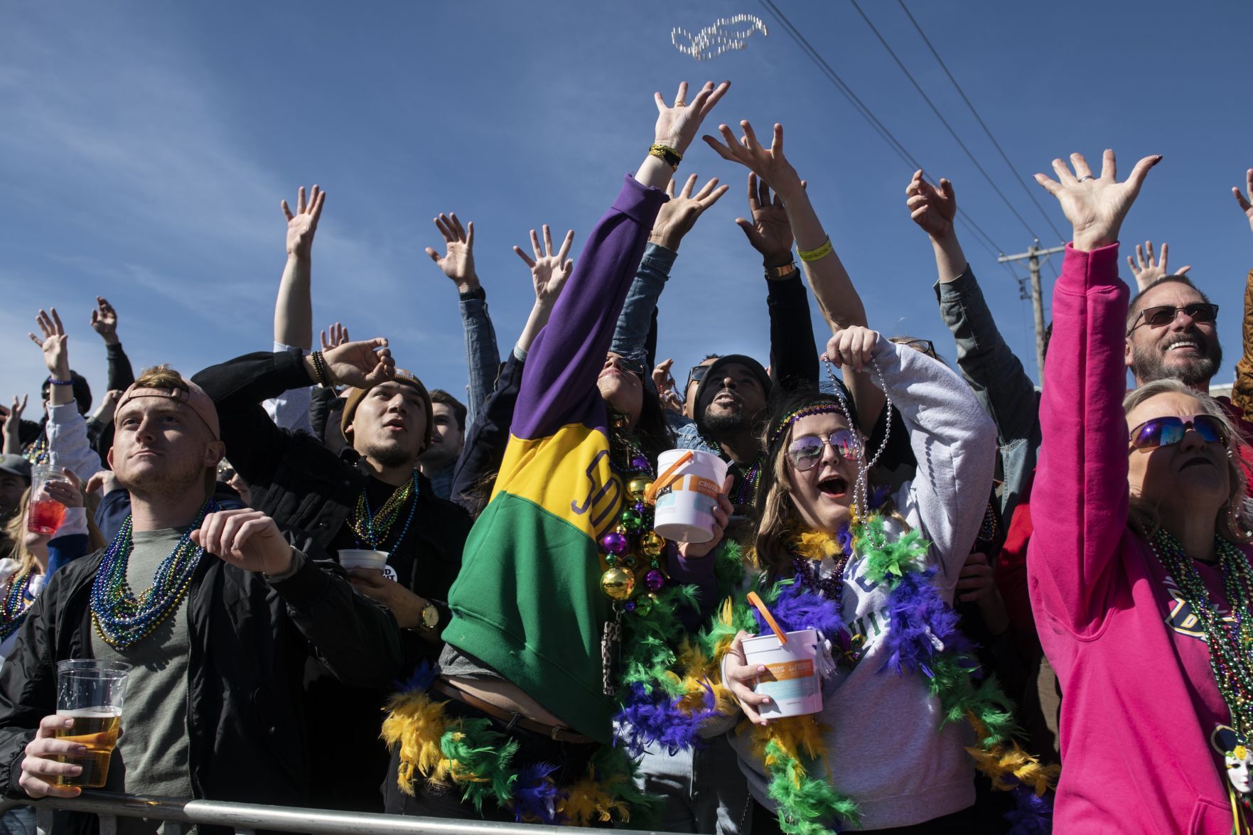 Floats take to the streets for Mardi Gras Parade